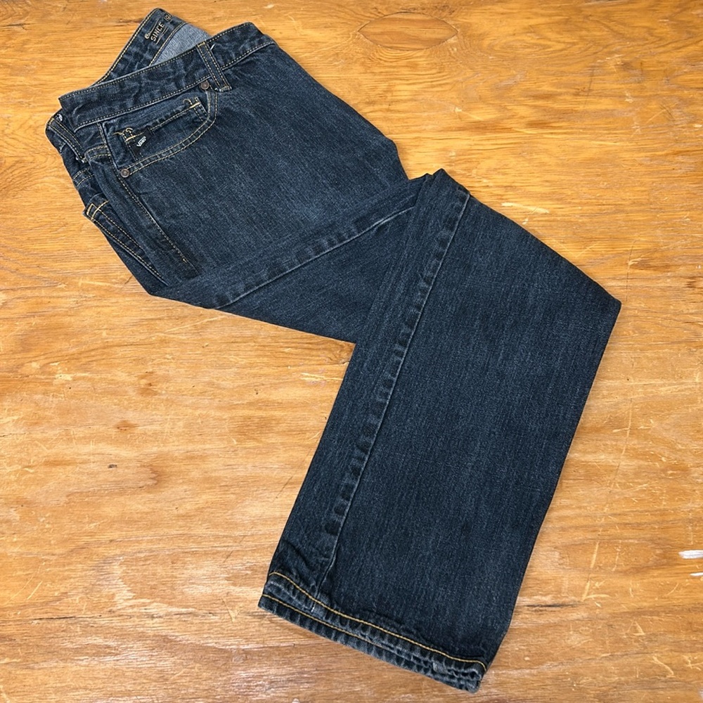 Men’s Vans Blue Jeans Size 32x30 - Good Used Condition